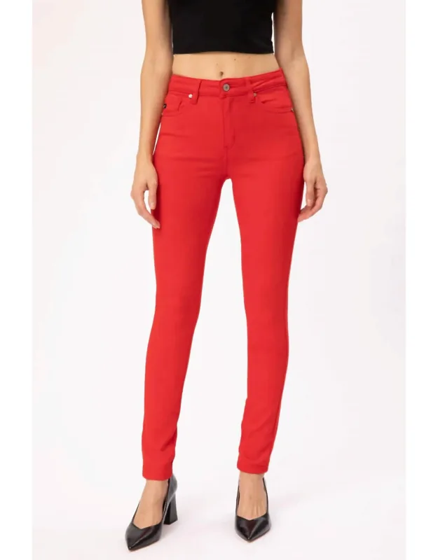 High Rise Skinny Jeans