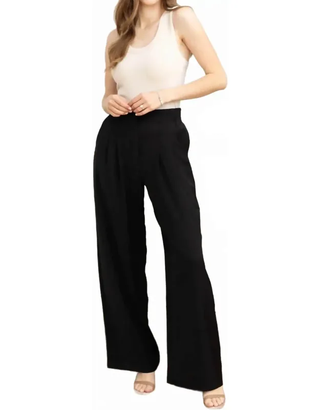 Wide Leg Trousers
