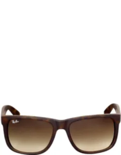 Justin Classic Brown Gradient Square Sunglasses
