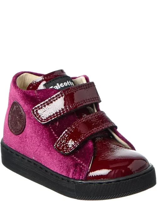 Falcotto Michael 2 Velvet & Patent Sneakers