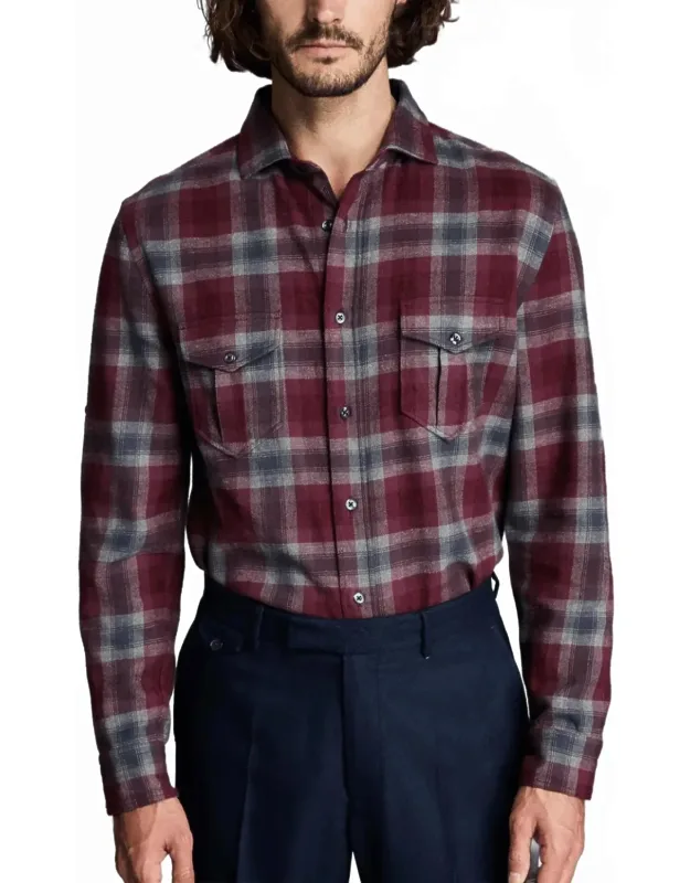 Brushed Bold Plaid Scout Shirt