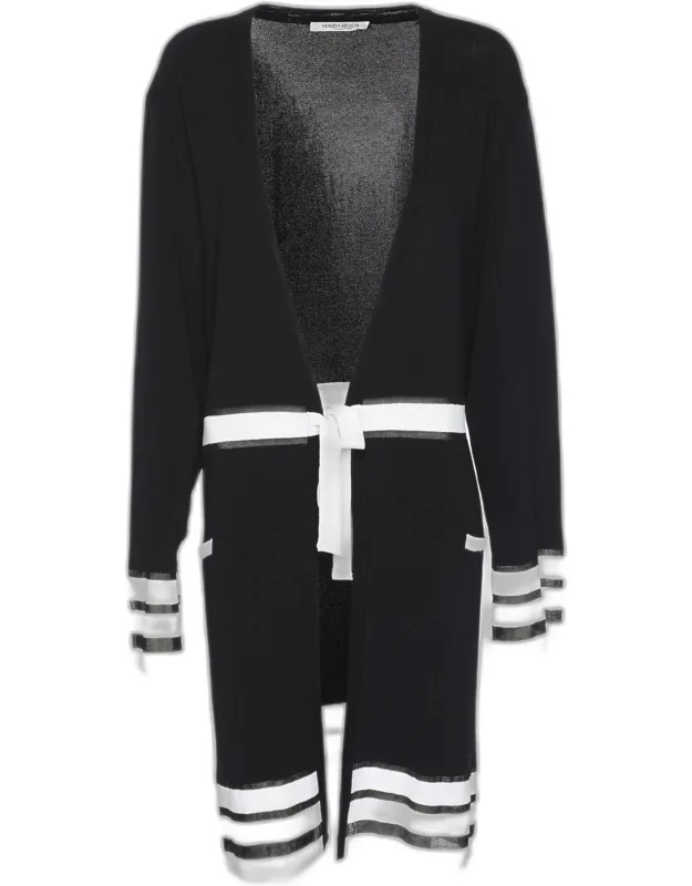 Rib Knit Belted Cardigan