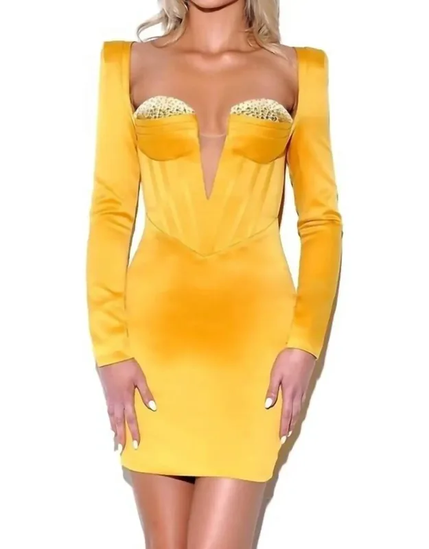Satin Corset Dress