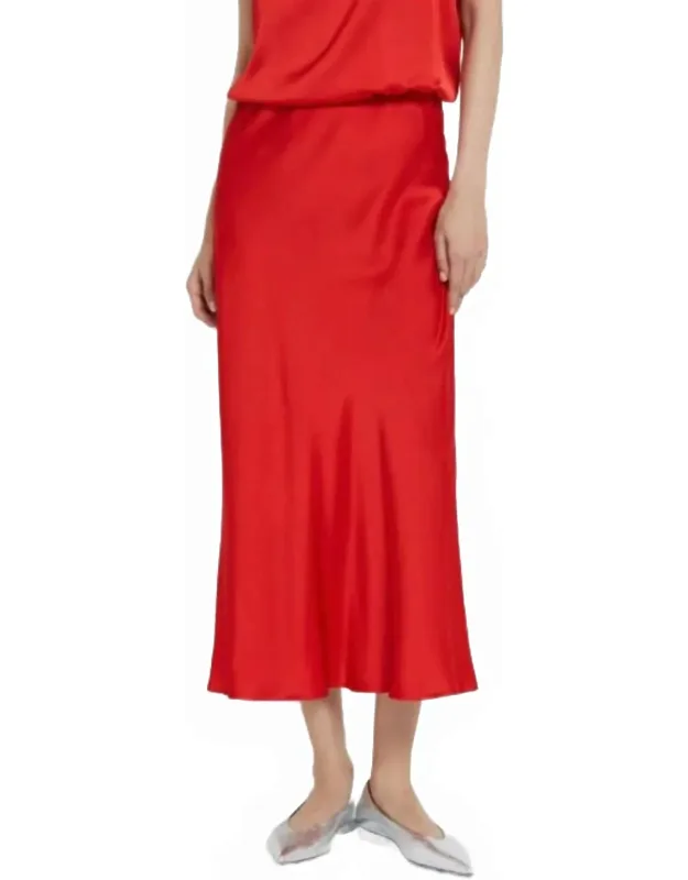 Satin Slip Skirt