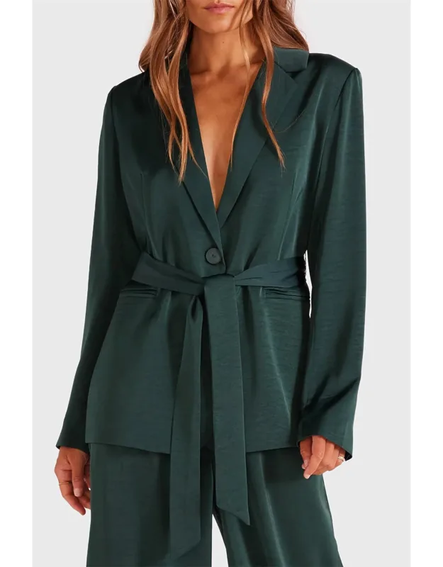 Belted Blazer