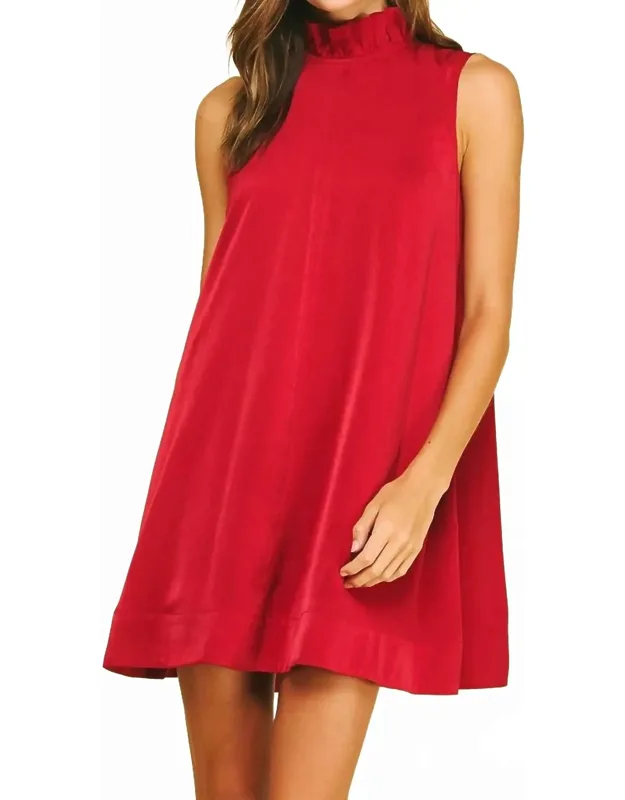 Tie Back Mini Dress