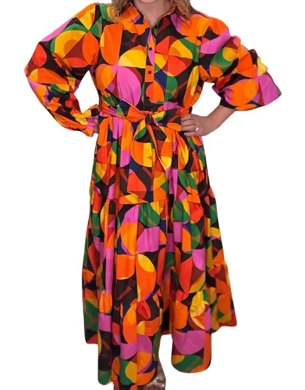Printed Maxi Dress