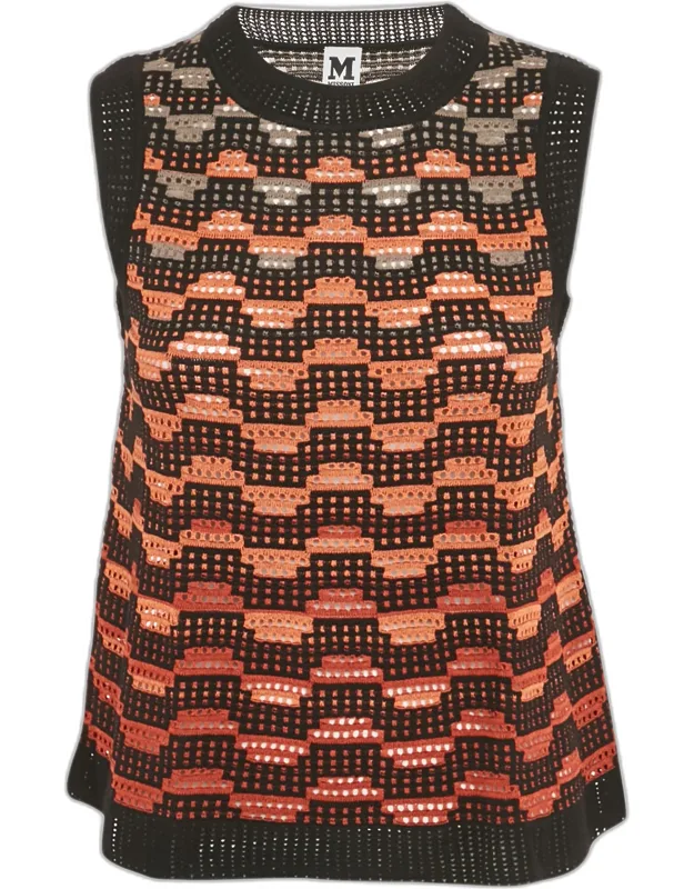 Knit Sleeveless Top - Textured And Versatile