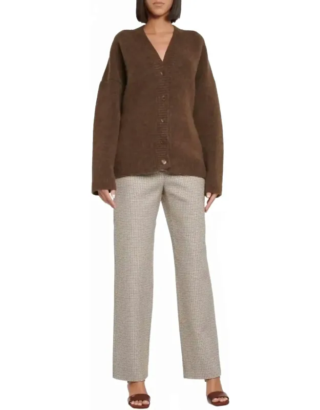 Fluffy Knit Cardigan