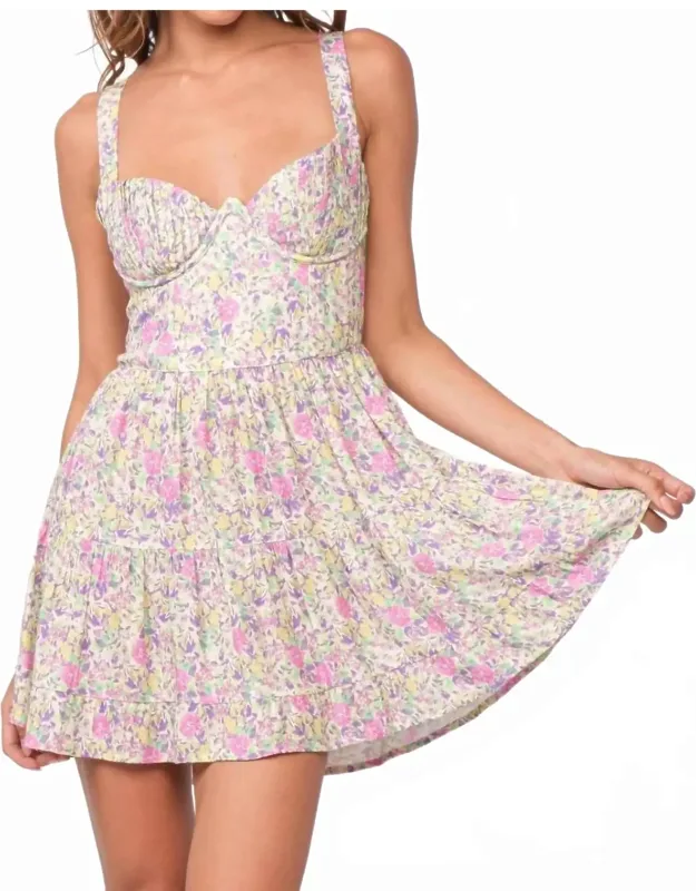 Floral Underwire Dress