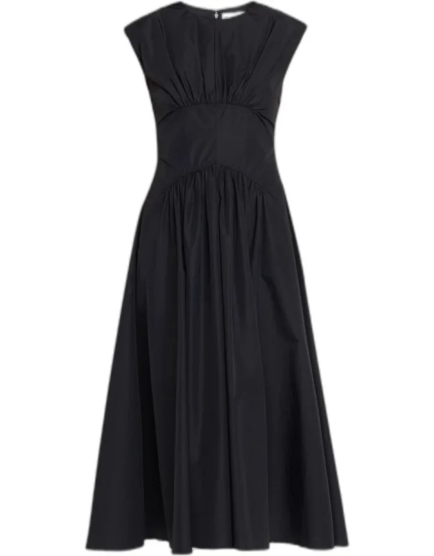 A-line Technical Cotton Dress