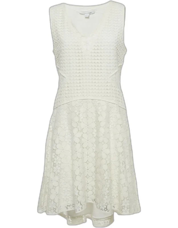 Lace Sleeveless Midi Dress