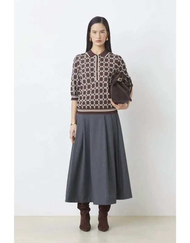 Paolo Polo Shirt With Patterns