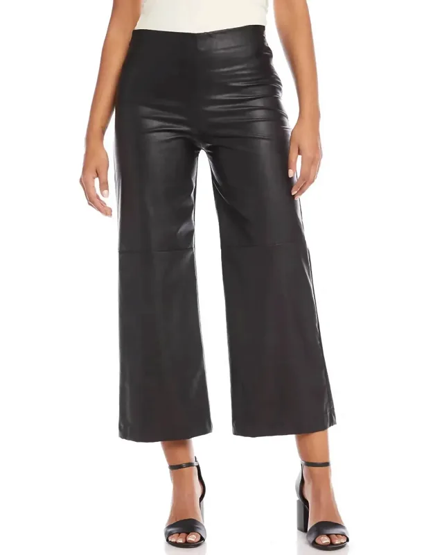 Faux Leather Pants