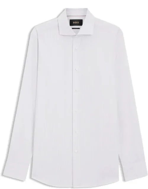 Striped Regular-fit Shirt In Cotton