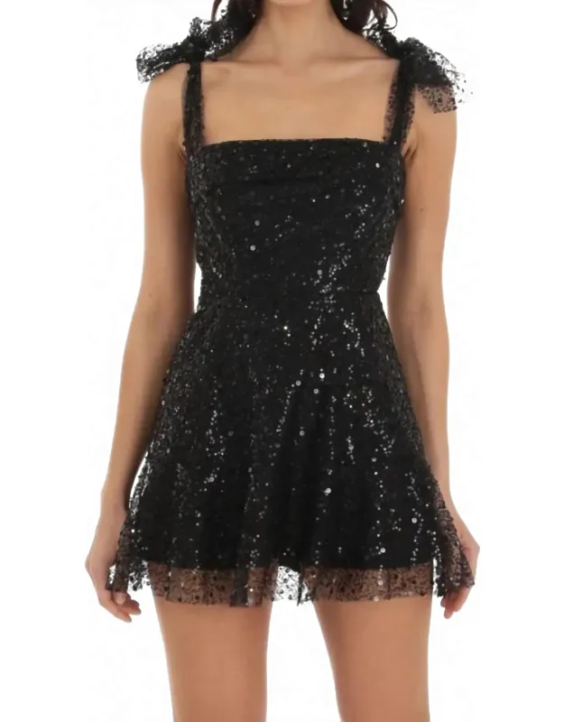 Evermore Sequin Mini Dress