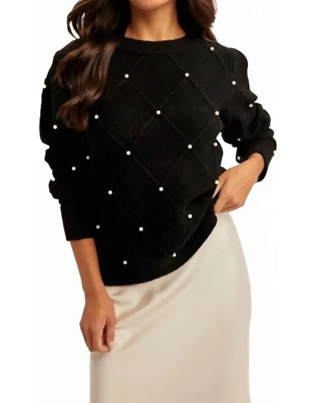 Pearl Detailed Sweater