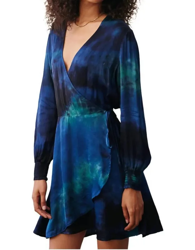 Wrap Tie Dye Dress