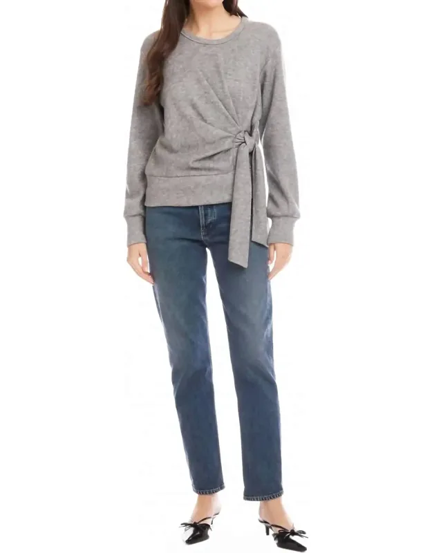 Shirred Knot Top