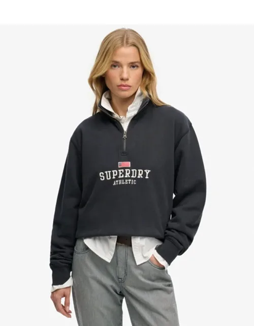 Athletic Essentials Graphic Half Zip Sweatshirt