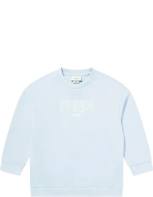 Logo-detail Crew Neck Sweatshirt