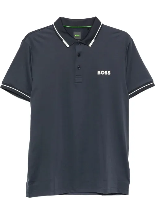 Logo-print Trimmed Polo Shirt