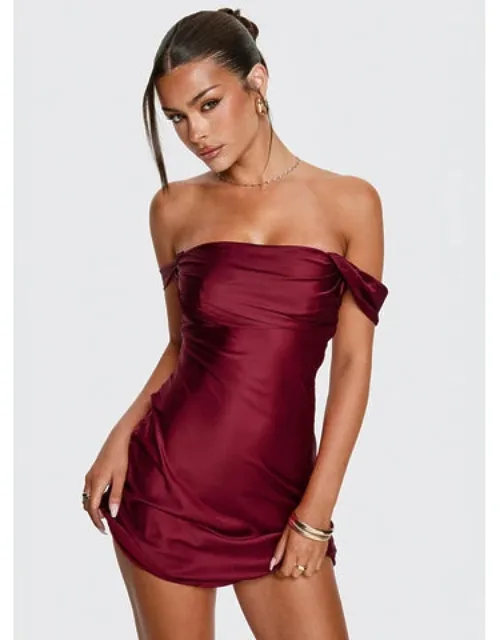Off The Shoulder Mini Dress