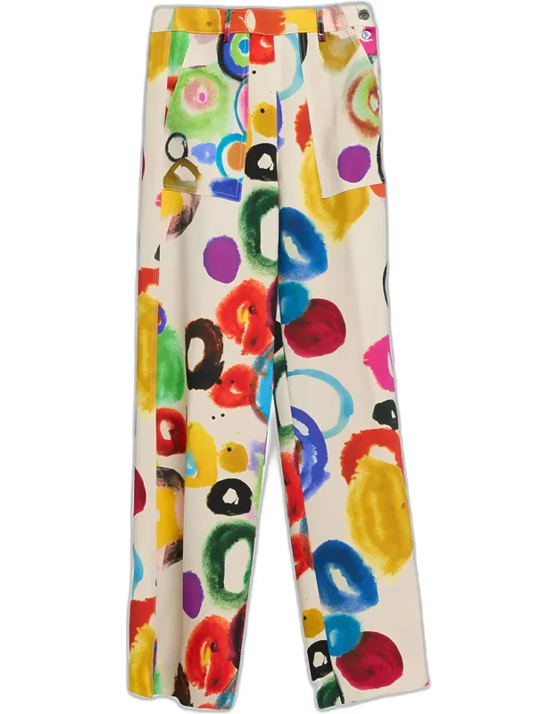Sailor Straight-leg Pants