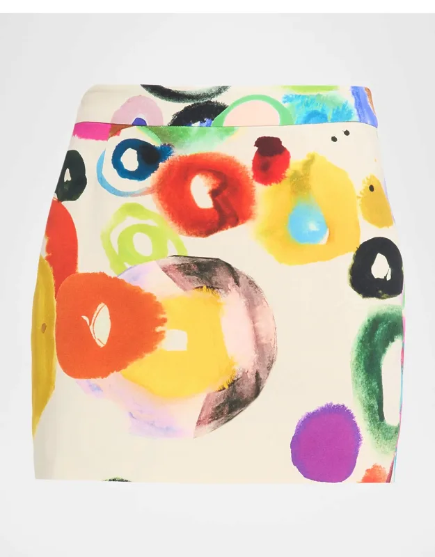 Gouache Slim Mini Skirt