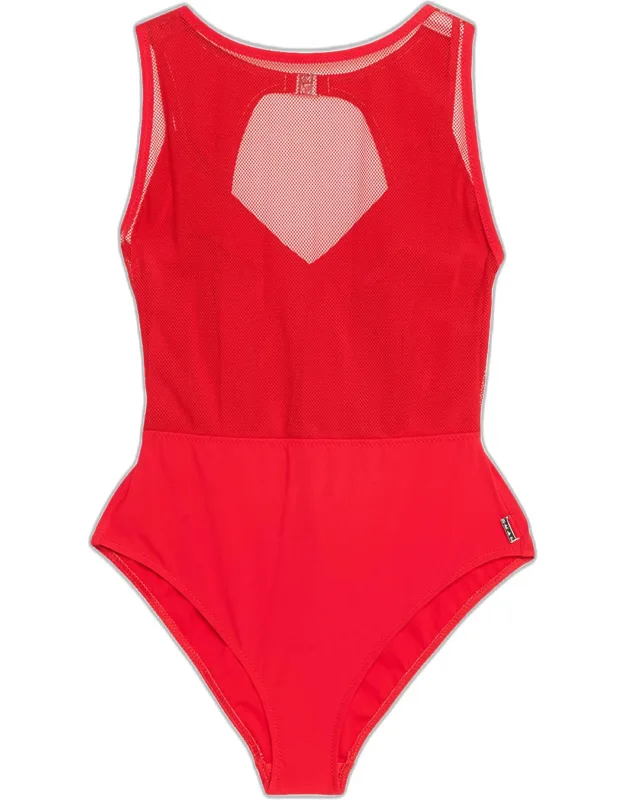 Belted One-piece Swimsuit