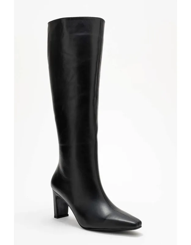 Velencia Leather Knee High Boots