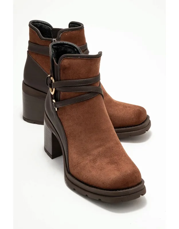 Block Heel Ankle Boots