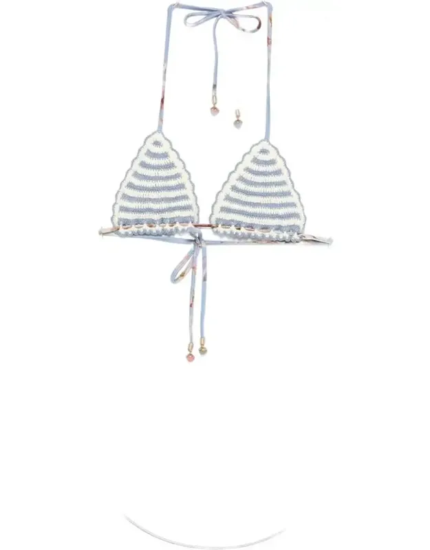 Crochet Triangle Bikini Top