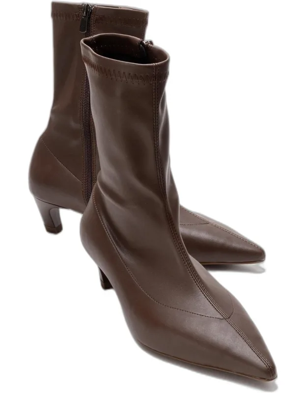Alora Kitten Heel Boot