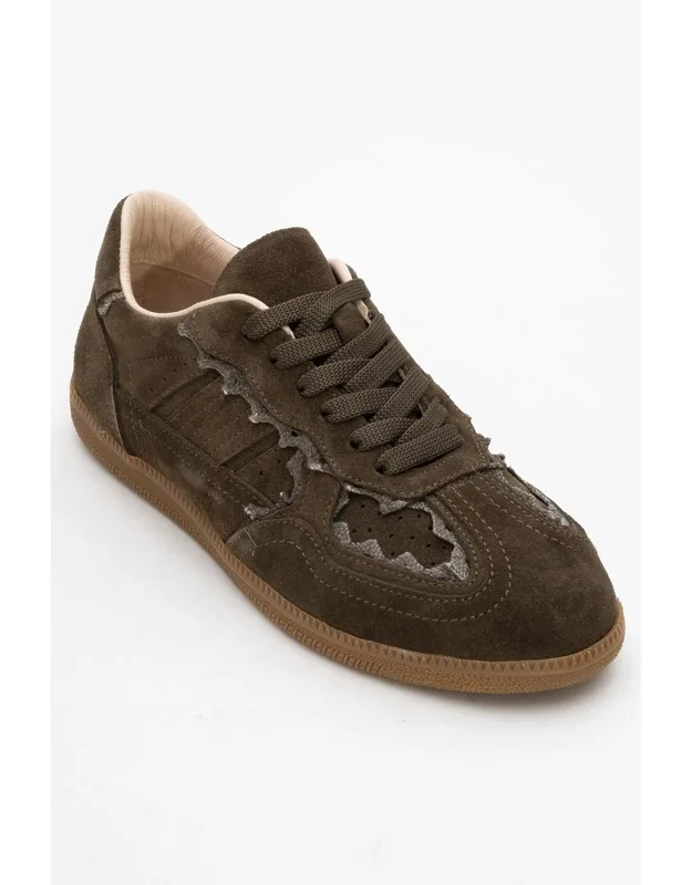 Shiva Suede Leather Sneakers