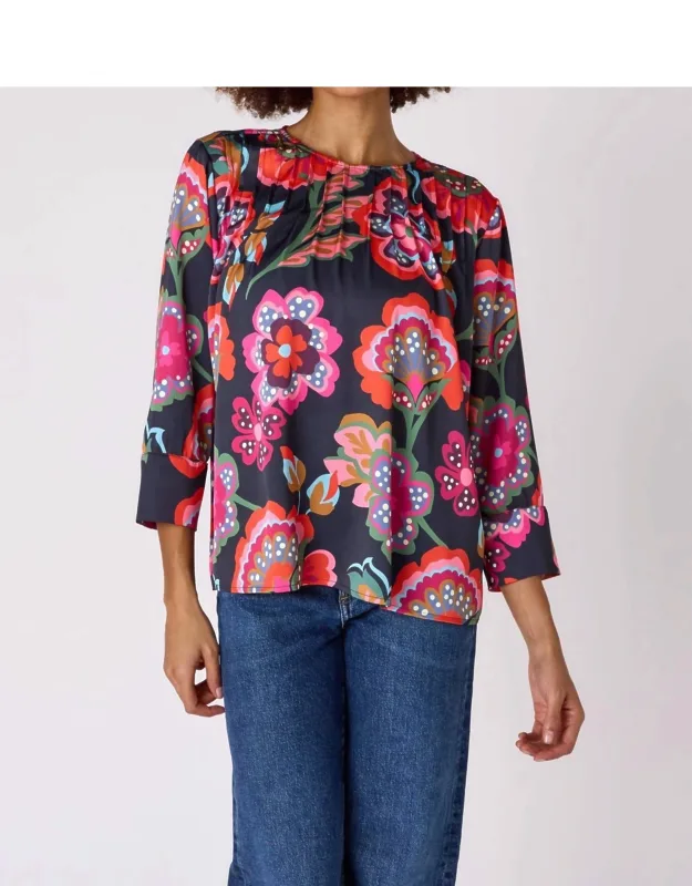 Edie Cosmic Floral Top