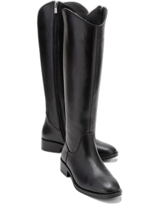 Ruiz Leather Knee High Boots