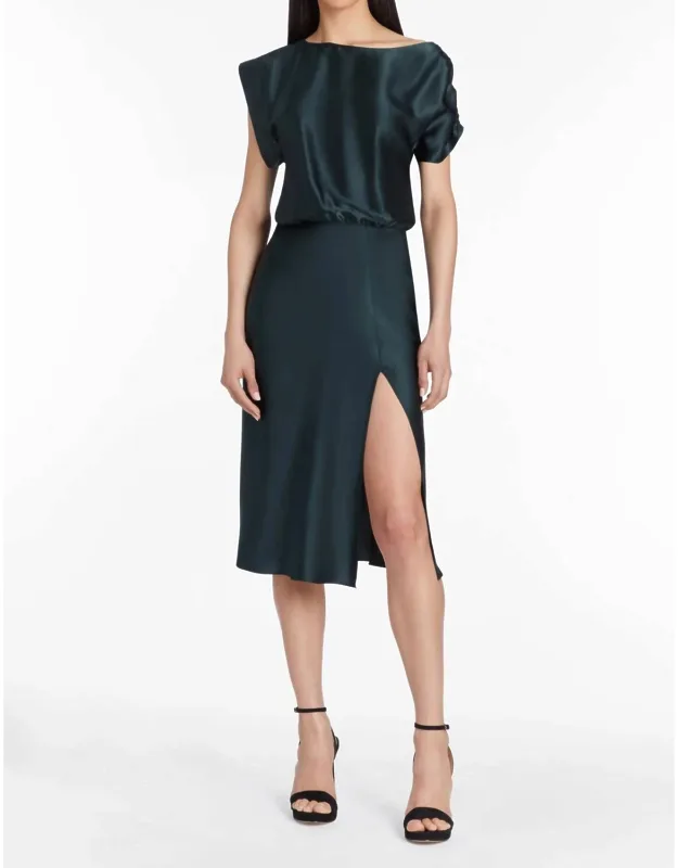 Elroy Silk Midi Dress