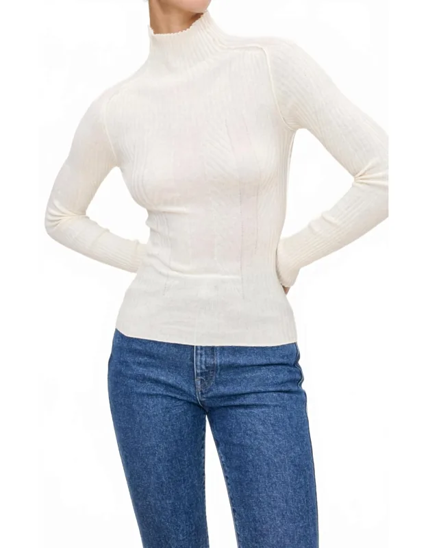 Turtleneck Sweater Top