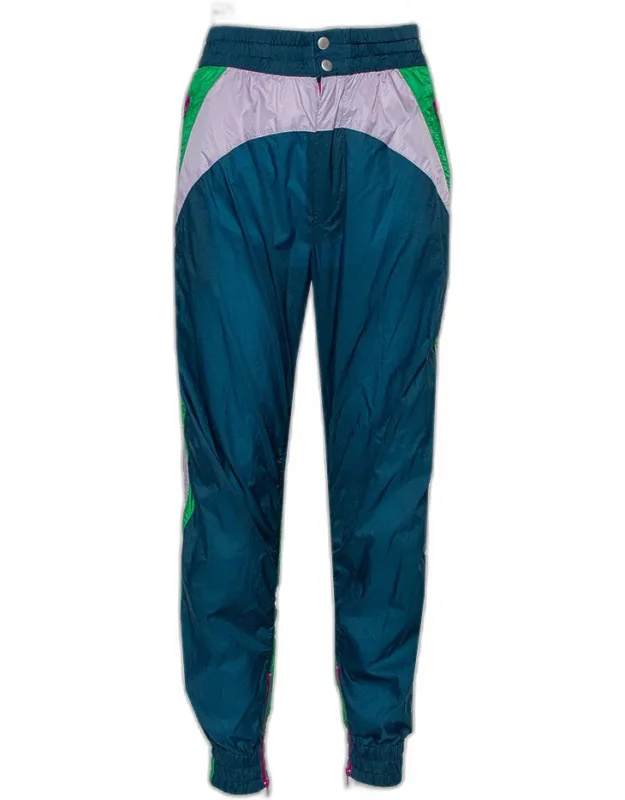 Color Block Synthetic Raruso Joggers