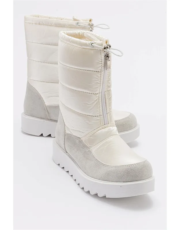 Zip Snow Boots