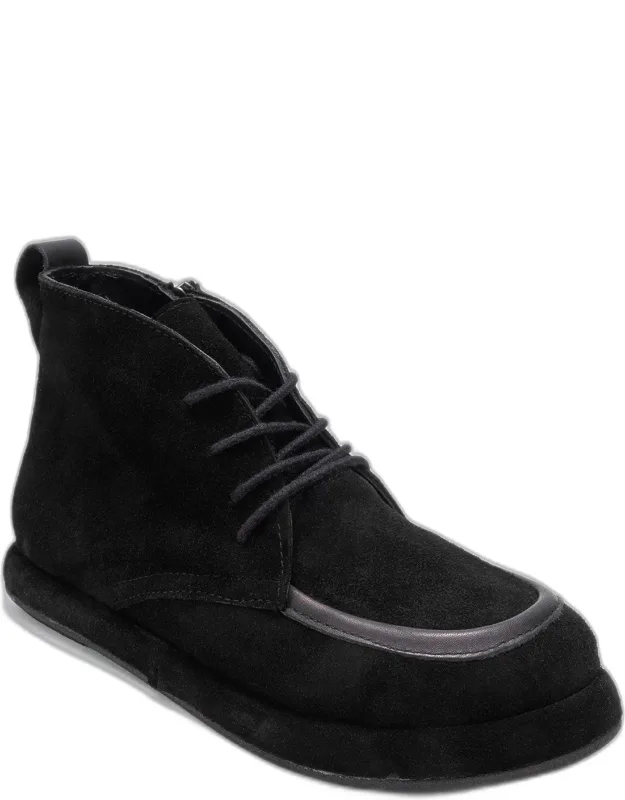 Marta's Leather Zip Boots