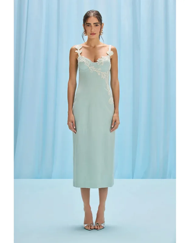 Linen Midi Dress