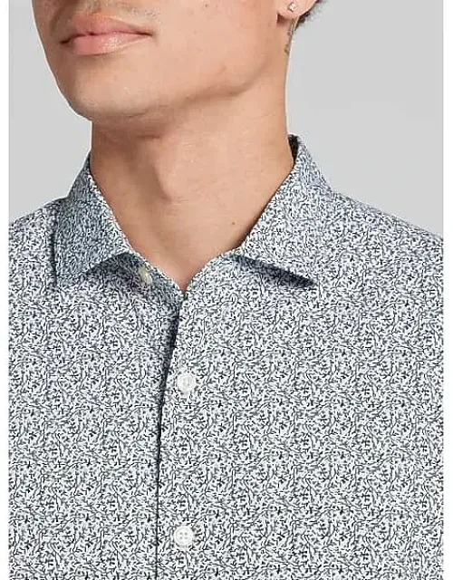 Modern Fit 4-way Stretch Button-up Shirt