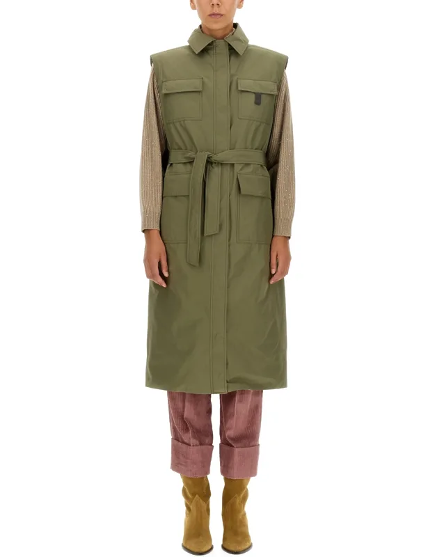 Taffeta Trench Coat