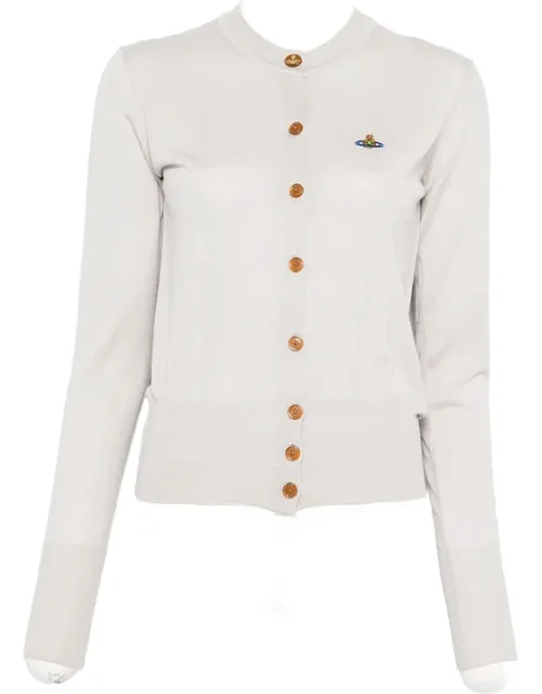 Logo-detail Buttoned Cardigan