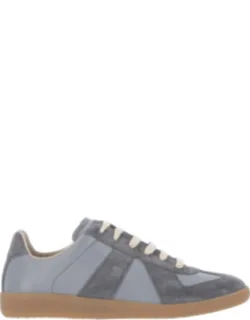 "replica Sneakers With Lace-up Closure And Rubber Sole"