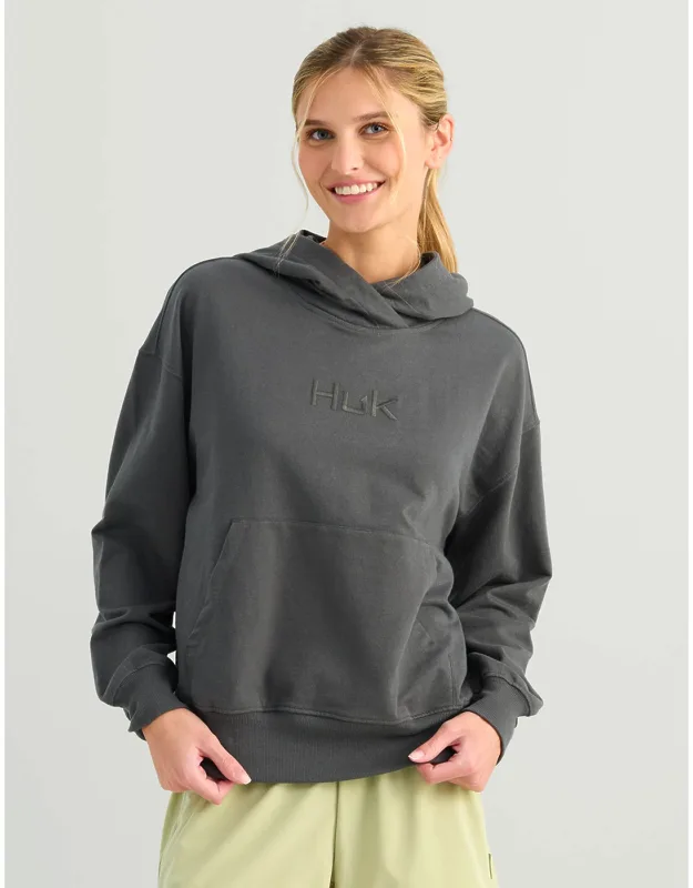 Edisto Logo Terry Hoodie