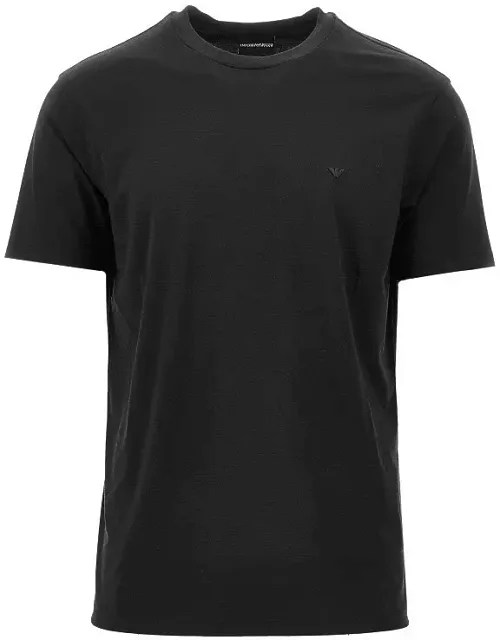 Eagle Embroidery Modal-blend T-shirt