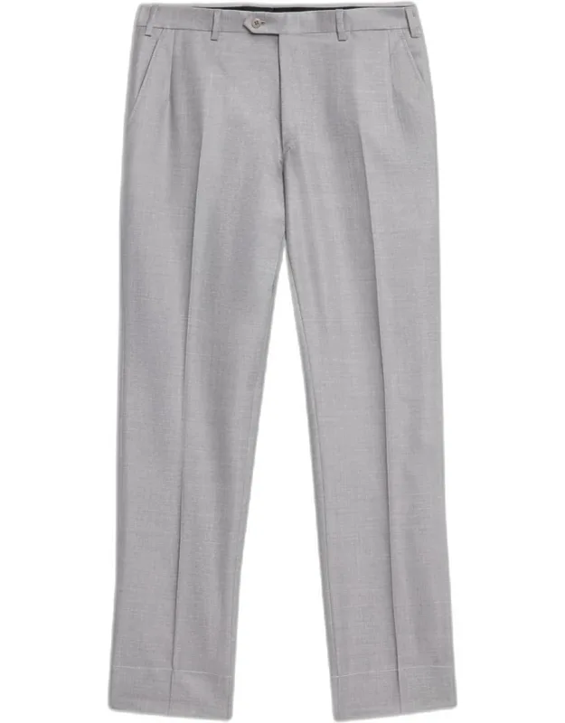 Wool And Cashmere Sharkskin Two-piece Suit